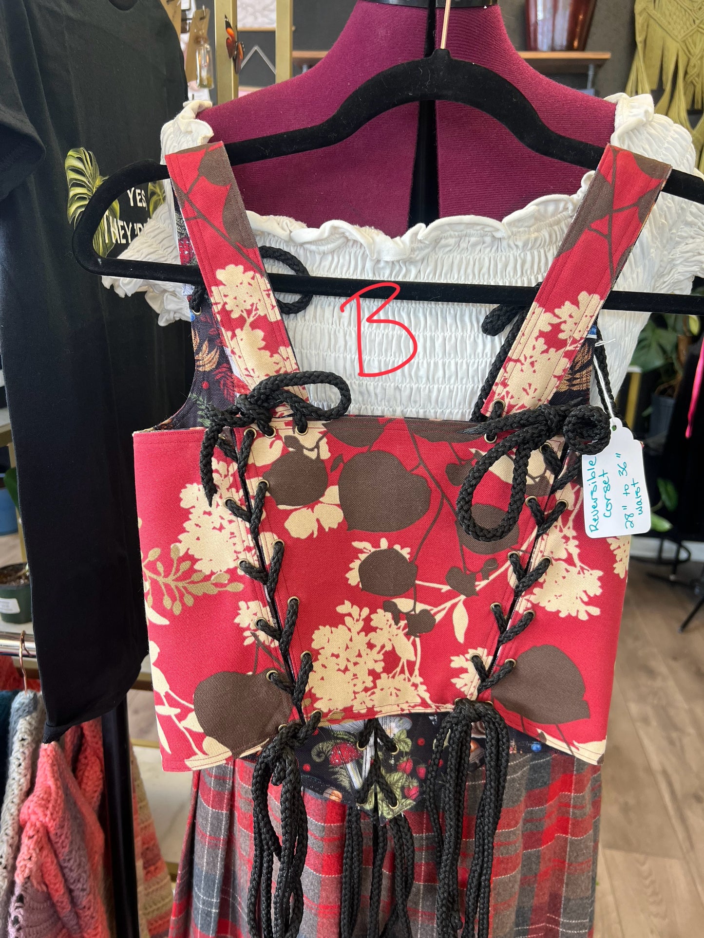 Reversible Corset 28” to 36” waist