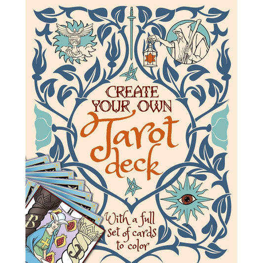 Color your Own Tarot Book and  Card Deck