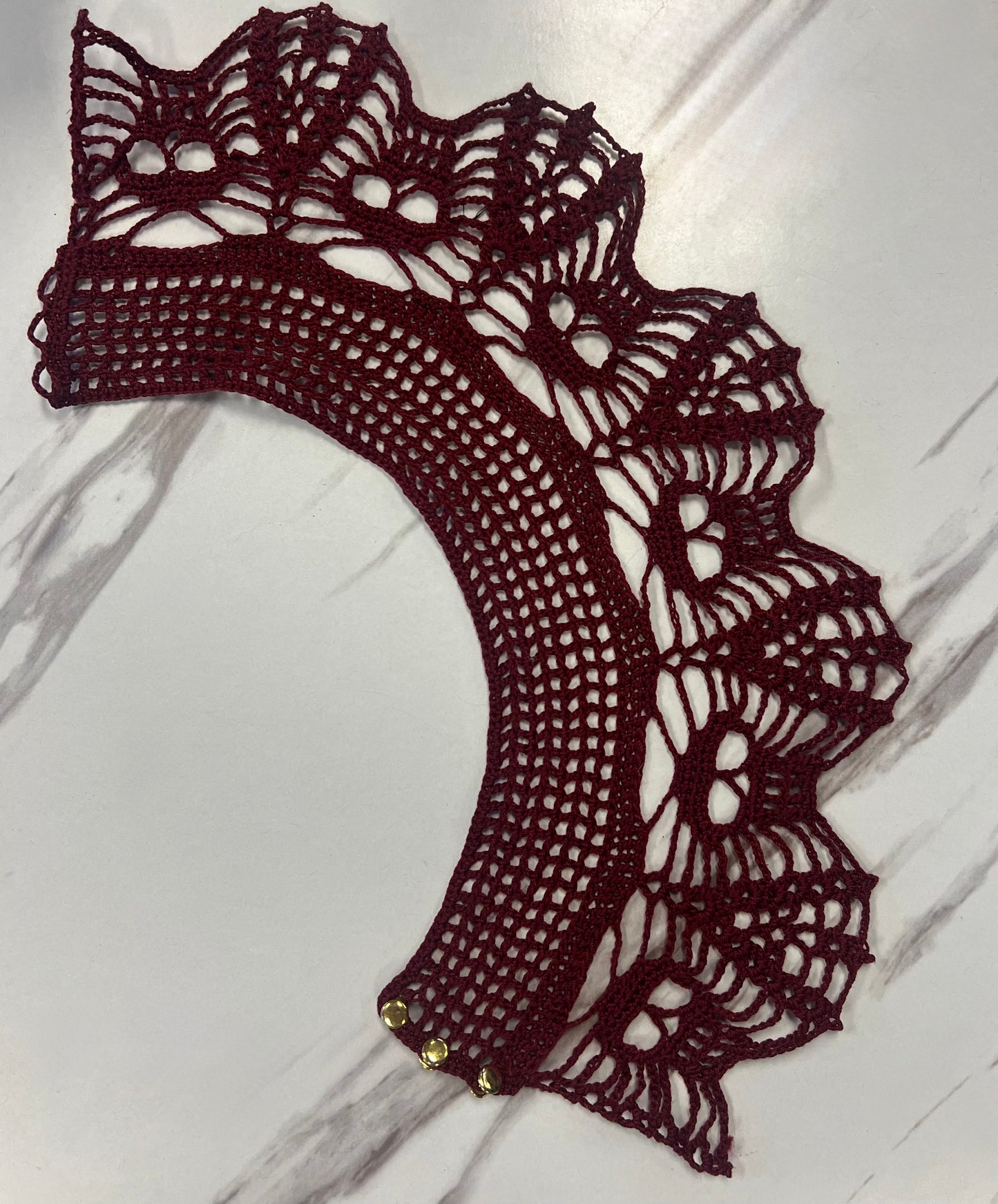 Handmade crochet Choker.