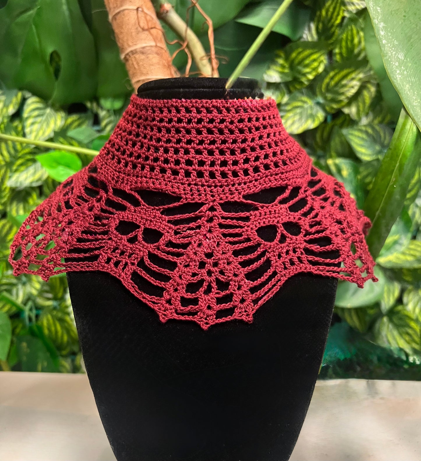 Handmade crochet Choker.