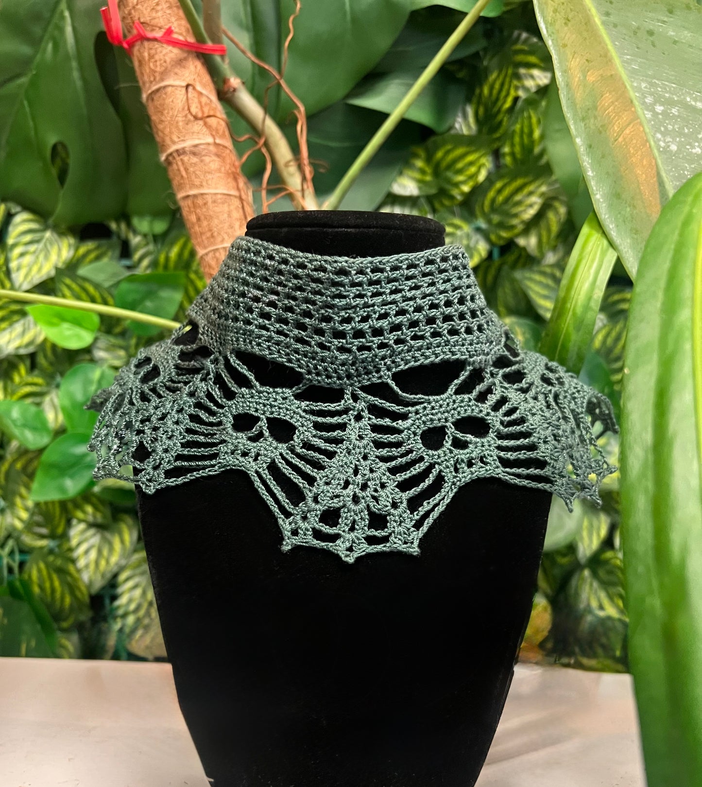 Handmade crochet Choker.