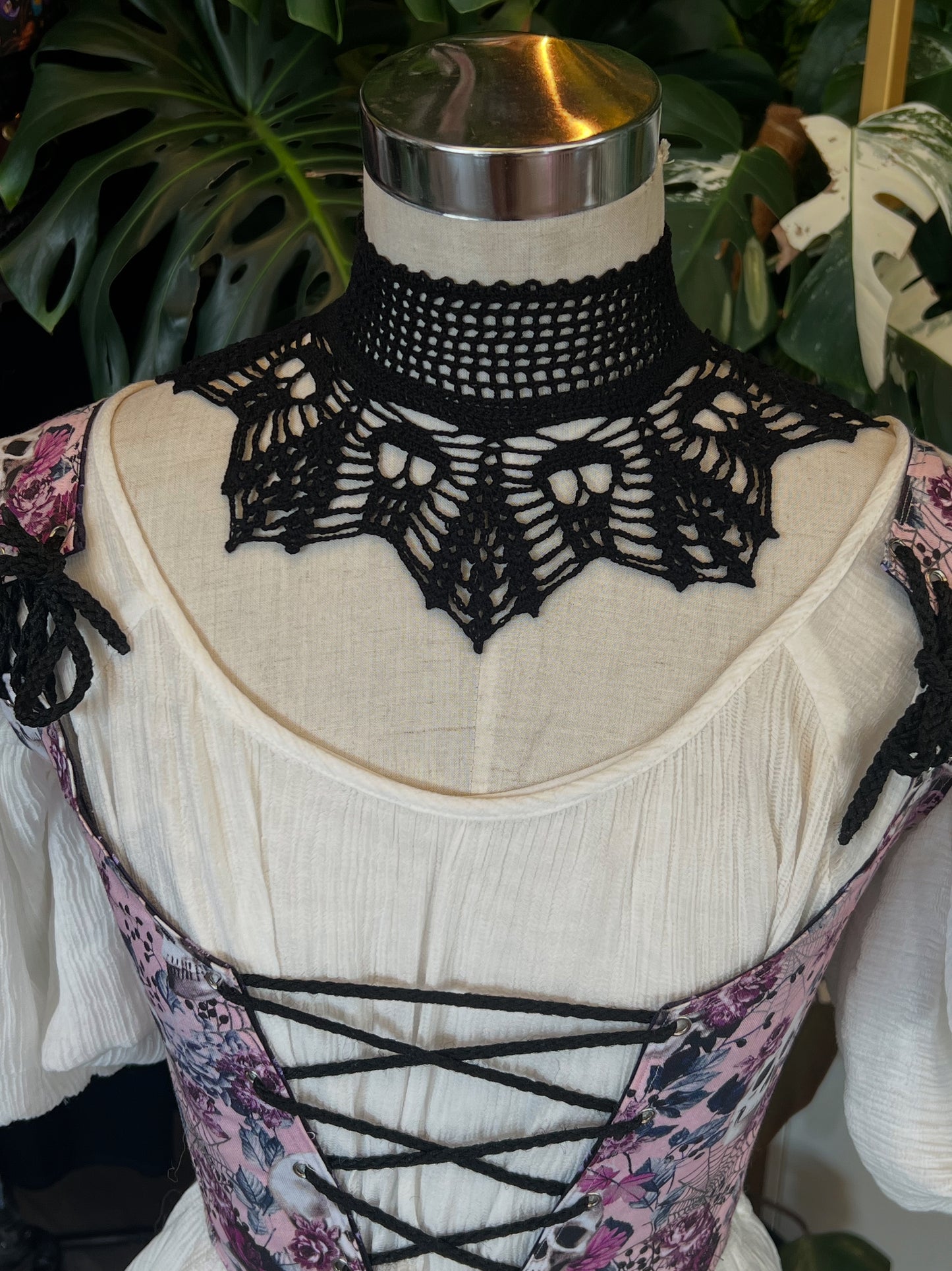 Handmade crochet Choker.