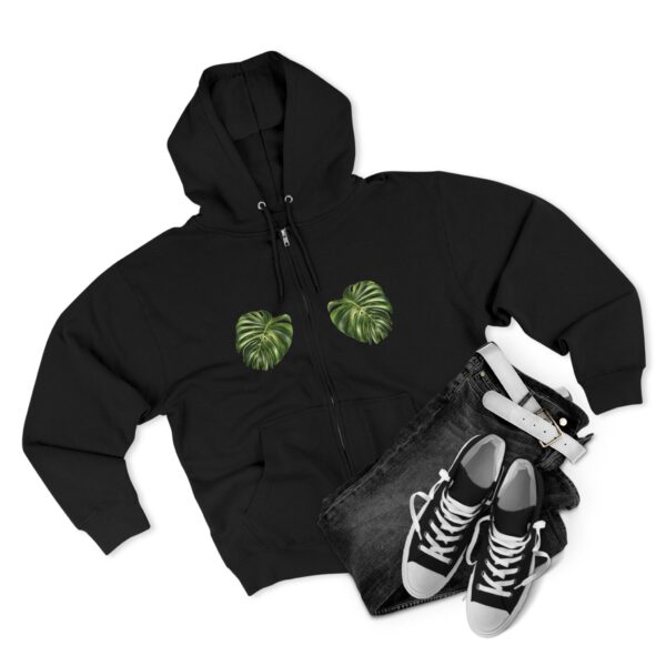 Tropical Unisex Zip Hoodie - 'Yes, They’re Real'