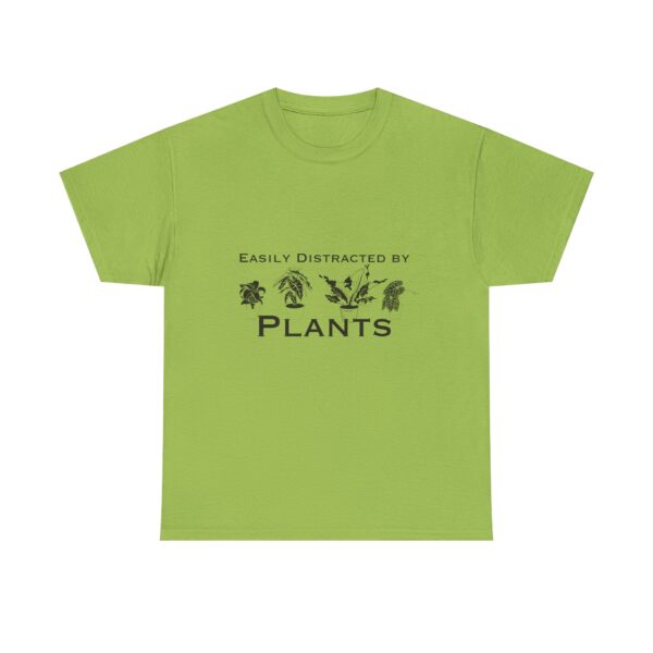 Easily Distracted by Plants Unisex Heavy Cotton Tee - Image 14