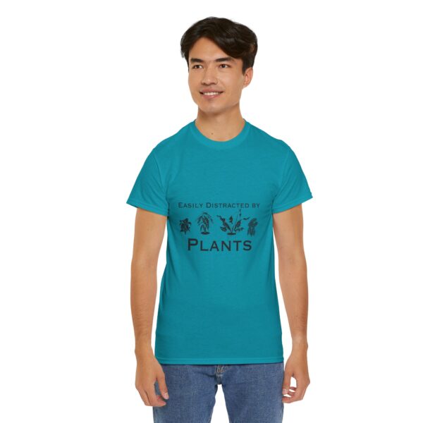 Easily Distracted by Plants Unisex Heavy Cotton Tee - Image 12