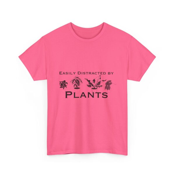 Easily Distracted by Plants Unisex Heavy Cotton Tee - Image 16