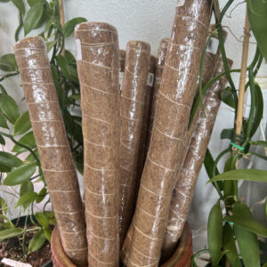 Planters, poles, and other plant accessories.